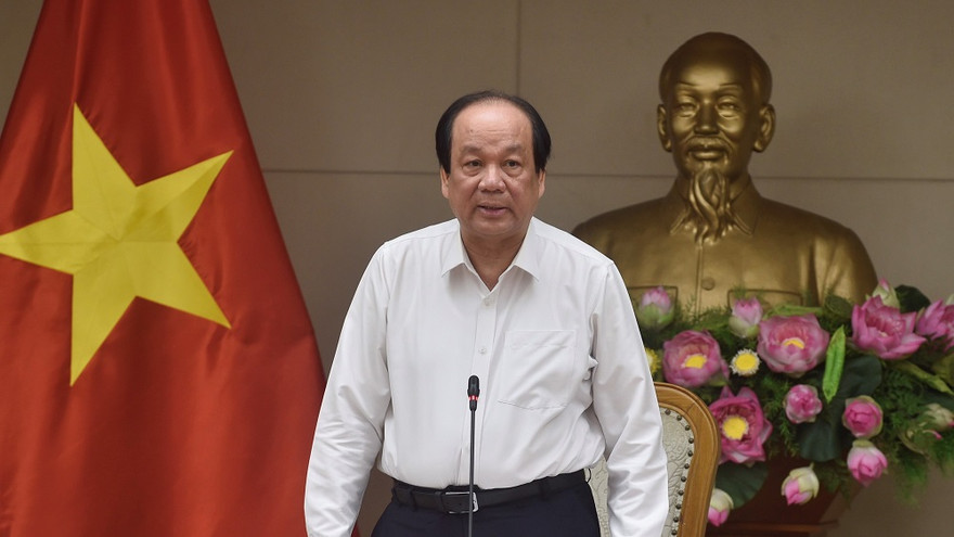 Bộ trưởng, Chủ nhiệm VPCP Mai Tiến Dũng (Ảnh: Nhật Minh)