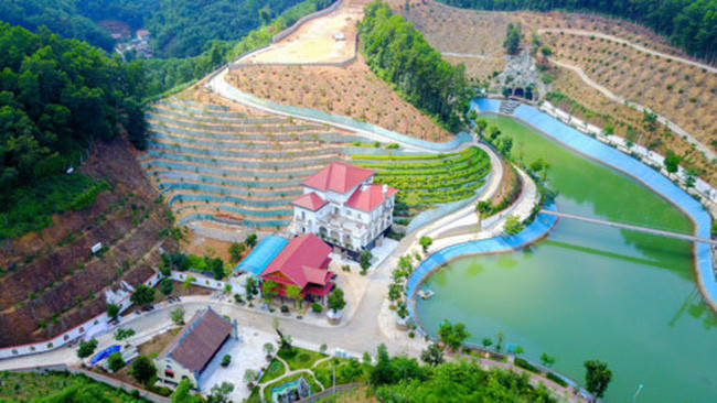 'Biệt phủ' của cựu Giám đốc Sở TNMT Yên Bái Bùi Sỹ Quý 