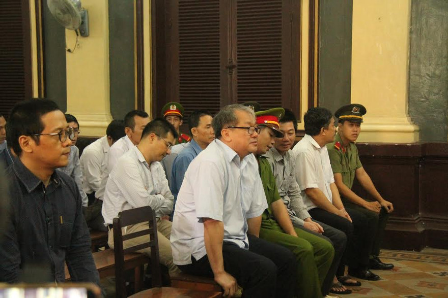 Ông Phạm Công Danh tại phiên tòa phúc thẩm. Ảnh: Tân Châu.