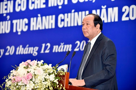 Bộ trưởng, Chủ nhiệm VPCP Mai Tiến Dũng (ảnh N.B)