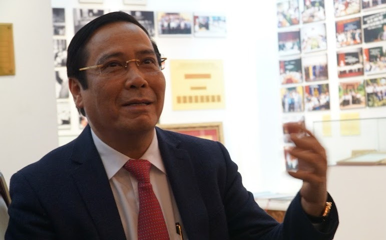 Ông Nguyễn Thanh Bình, Phó trưởng Ban Thường trực Ban Tổ chức T.Ư (ảnh Văn Kiên)