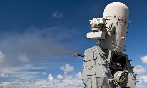Một hệ thống pháo Phalanx trên tàu chiến Mỹ. Ảnh: US Navy