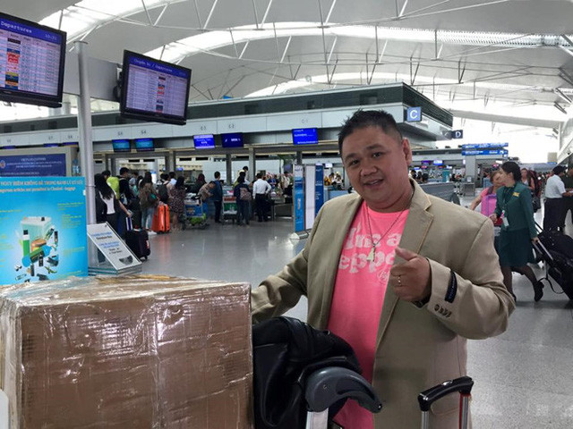 Diễn viên hài Minh Béo.