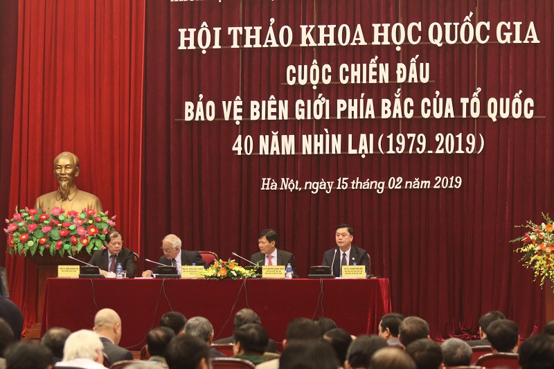 Hội thảo Quốc gia cuộc chiến bảo vệ biên giới phía Bắc 40 năm nhìn lại (ảnh Như Ý)