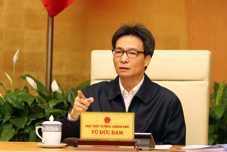 Phó Thủ tướng Vũ Đức Đam chủ trì cuộc họp