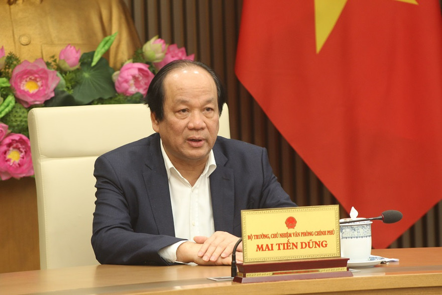 Bộ trưởng, Chủ nhiệm VPCP Mai Tiến Dũng