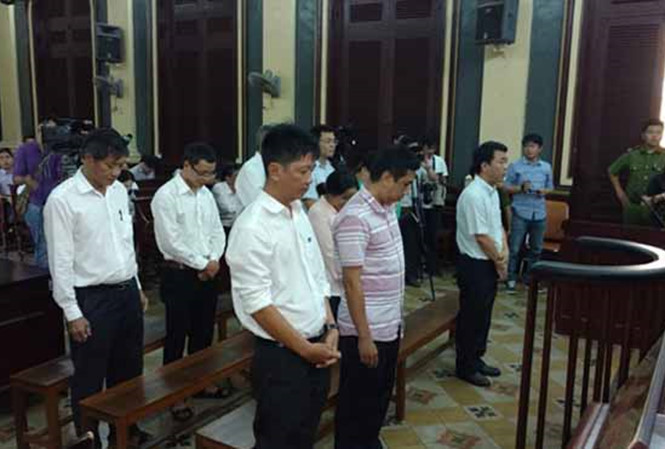 Các bị cáo trong vụ VN Pharma