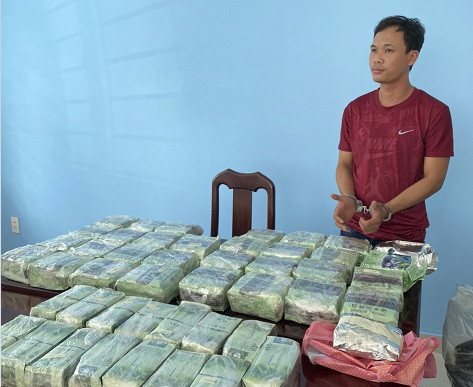 Công an TPHCM tiếp tục triệt phá đường dây ma túy quy mô lớn. Ảnh CA