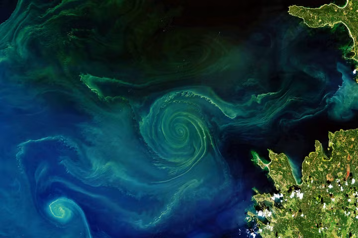 Những cảnh đẹp trên Trái Đất nhìn từ không gian