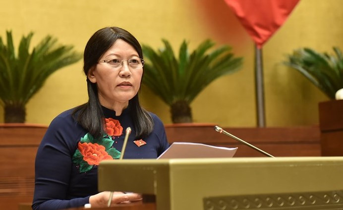 Chủ nhiệm Ủy ban Tư pháp Lê Thị Nga