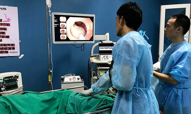 Điều trị ung thư đại trực tràng bằng nội soi nhuộm màu