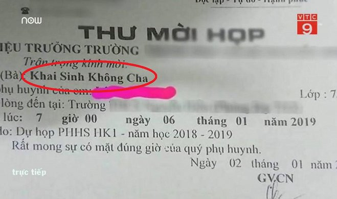 Thư mời họp phụ huynh gây phẫn nộ với cộng đồng mạng ở TP HCM