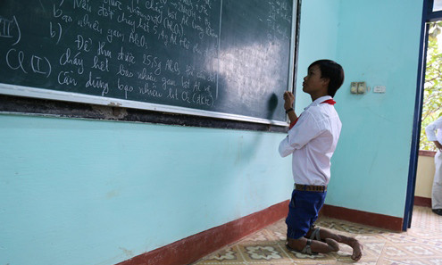 Đào ước mơ trở thành giáo viên tin học.