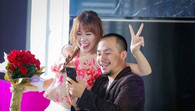 Hari Won - Tiến Đạt khi còn mặn nồng