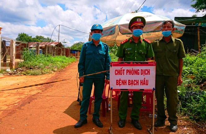 Chốt phòng dịch bệnh bạch hầu 