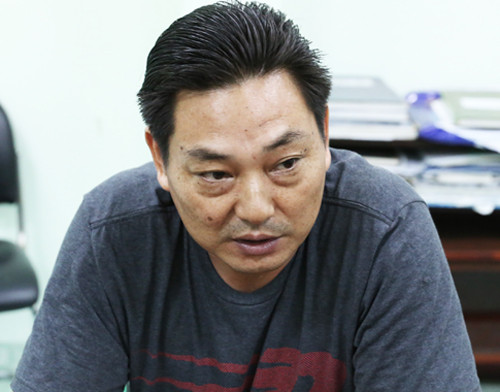 Li Me You đang bị công an tạm giữ. Ảnh: Nguyệt Triều