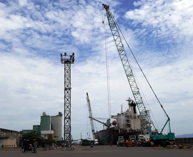 Cảng Quy Nhơn. Ảnh: Dân trí