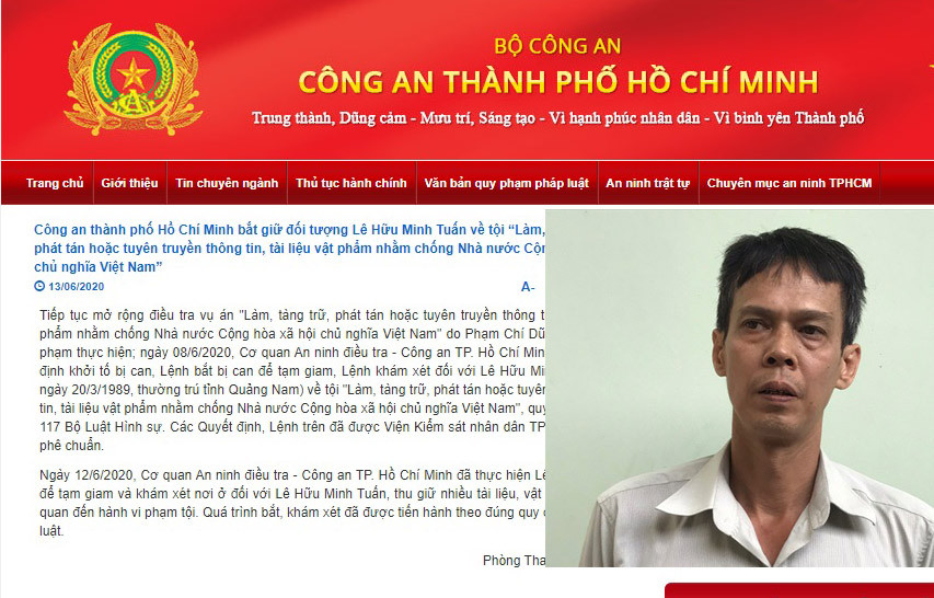 Bắt thêm đồng phạm của Phạm Chí Dũng trong vụ án chống phá Nhà nước