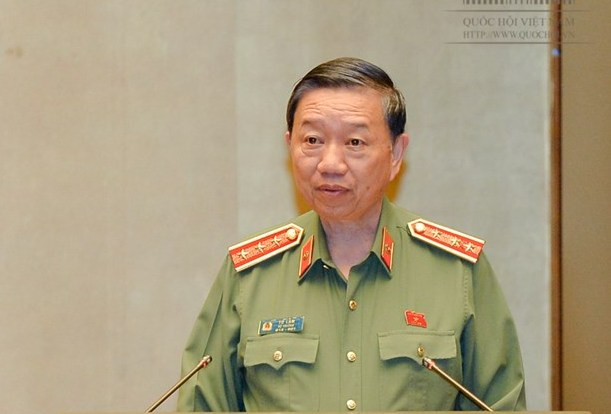 Bộ trưởng Bộ Công an Tô Lâm