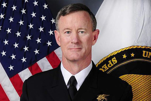 Đô đốc hải quân Mỹ William "Bill" McRaven. Ảnh: USNI