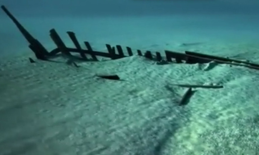 Tàu biển 40 tấn nguyên vẹn sau 500 năm dưới lòng sông