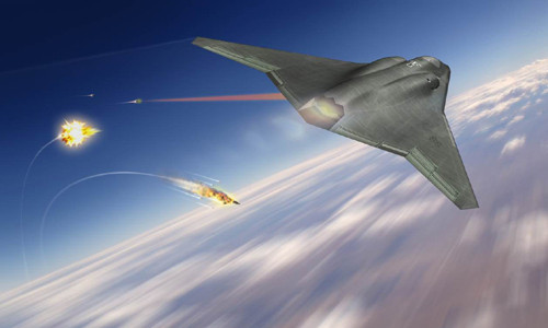 Mẫu thiết kế tiêm kích tàng hình thế hệ 6. Ảnh: Northrop Grumman