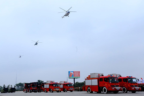 Việc trang bị máy bay sẽ giúp công tác chữa cháy được hiệu quả hơn. Ảnh minh họa. Bá Đô.