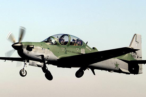 Một chiếc Super Tucano do Brazil sản xuất. Ảnh minh họa: AirForceTechnology