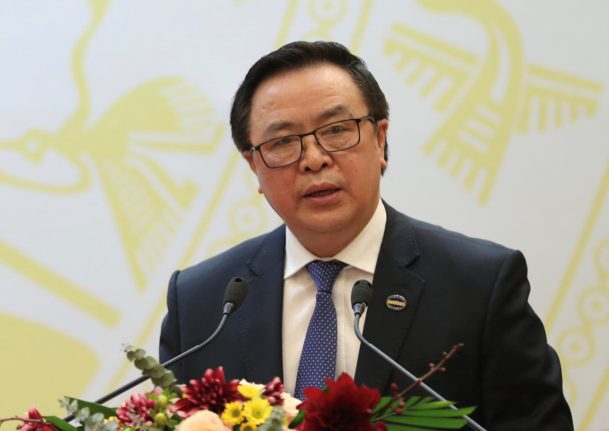 Trưởng Ban Đối ngoại Trung ương Hoàng Bình Quân