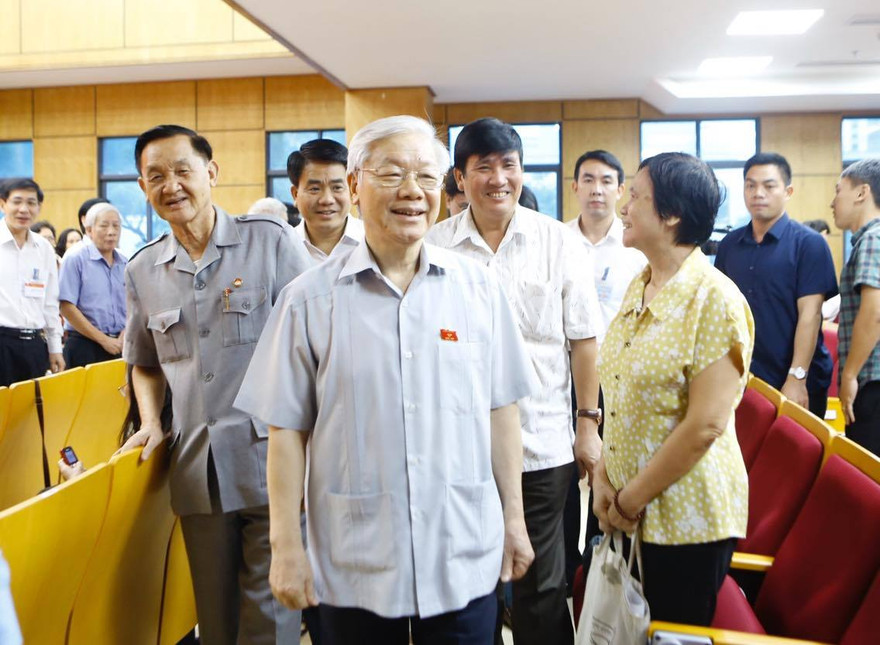 Cử tri Nguyễn Quốc Thước đề nghị T.Ư vào cuộc vụ Thanh Hóa, Yên Bái. Ảnh Như Ý