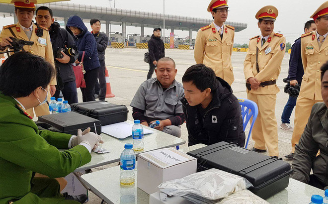 Sốc với số tài xế dương tính ma túy sau 10 ngày kiểm tra trên cả nước
