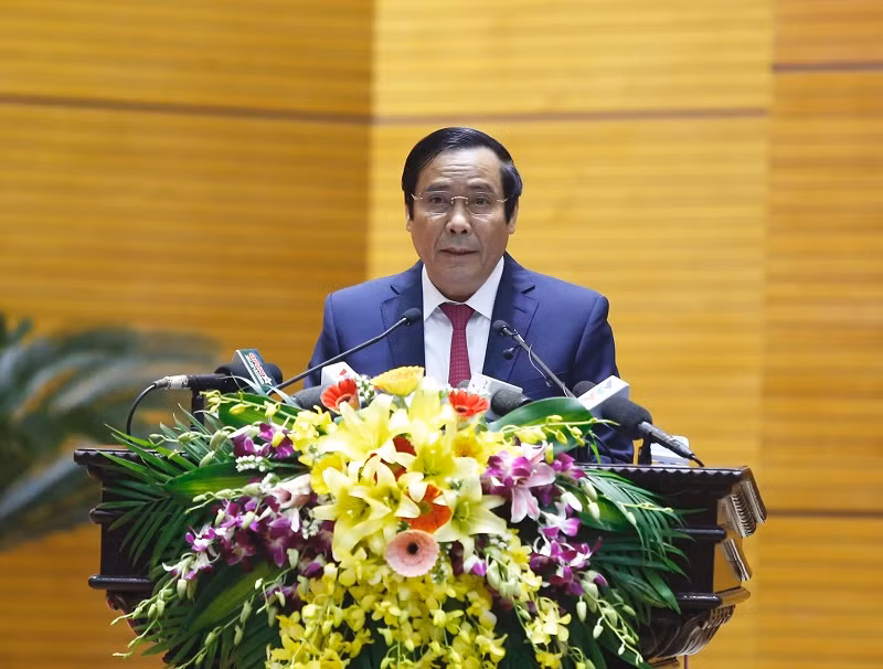 Ông Nguyễn Thanh Bình, Phó Ban Tổ chức T.Ư. Ảnh Như Ý