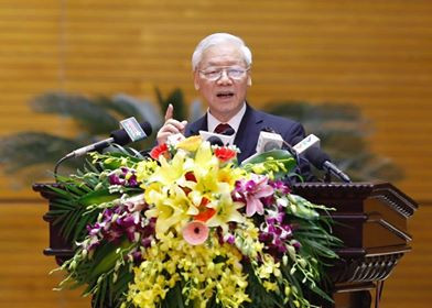 Tổng Bí thư Nguyễn Phú Trọng (ảnh Như Ý)