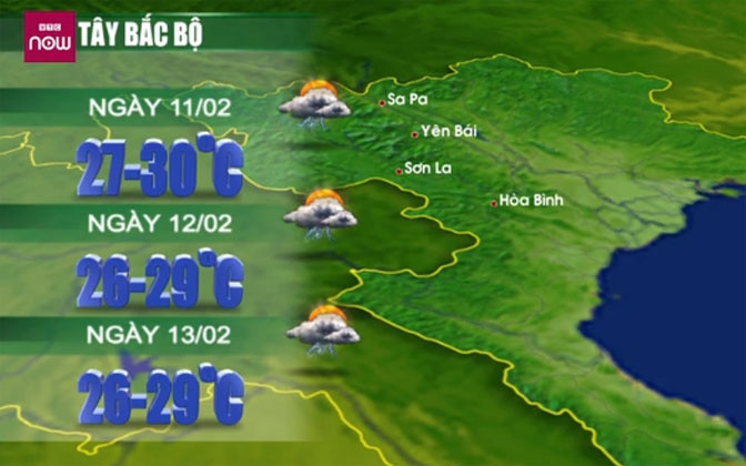 Dự báo thời tiết: Gió mùa đông bắc đêm nay tràn vào Bắc bộ