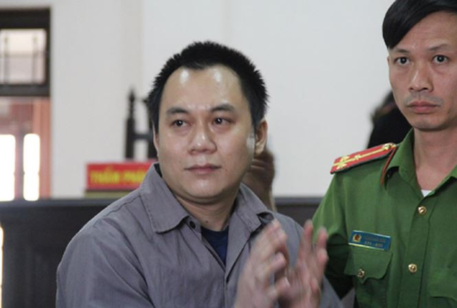 Tài xế Lê Ngọc Hoàng tại tòa phúc thẩm 