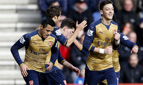 Chiến thắng lần này vô cùng có ý nghĩa với Arsenal. Ảnh: Empics.