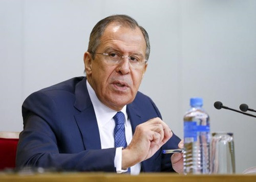 Ngoại trưởng Nga Sergei Lavrov. Ảnh: Reuters