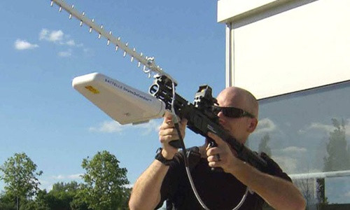 Súng chống máy bay không người lái Drone Defender của công ty Battelle. Ảnh Battelle