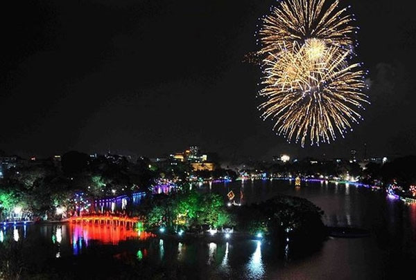 Chi tiết 30 điểm bắn pháo hoa đêm Giao thừa ở Hà Nội