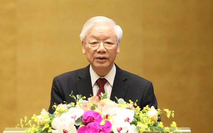 Tổng Bí thư Nguyễn Phú Trọng (ảnh Như Ý)