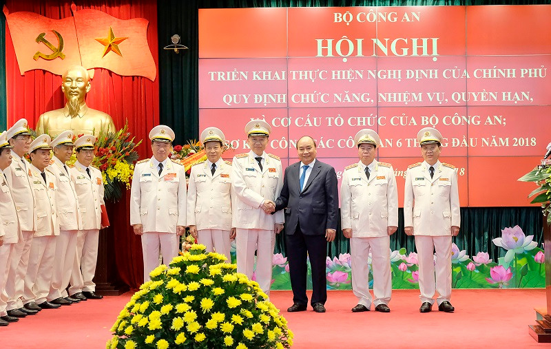 Thủ tướng chúc mừng lực lượng công an 