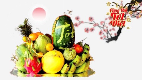 Cách bày mâm ngũ quả ba miền 