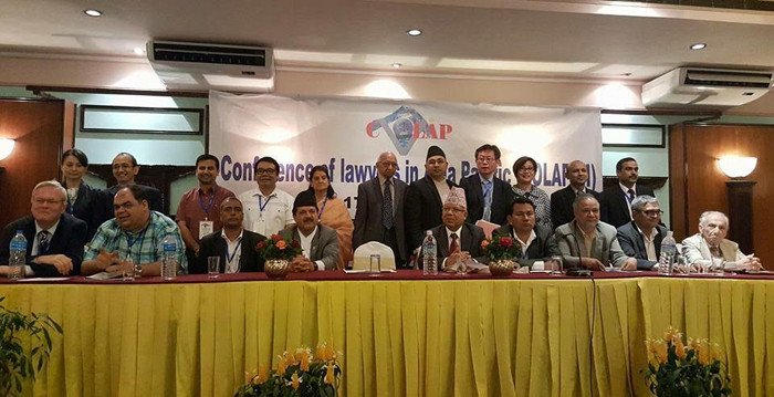 Ban chấp hành COLAP. Ảnh: Trung Đức.