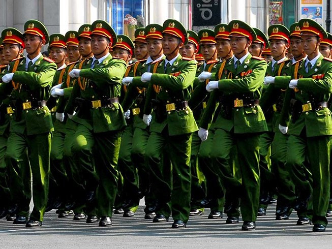 Chính phủ dự kiến trình Luật Công an nhân dân sửa đổi ra Quốc hội tại kỳ họp tới đây. (ảnh tư liệu)