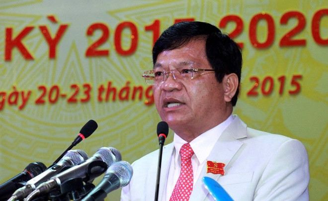 Ông Lê Viết Chữ, Bí thư tỉnh ủy Quảng Ngãi