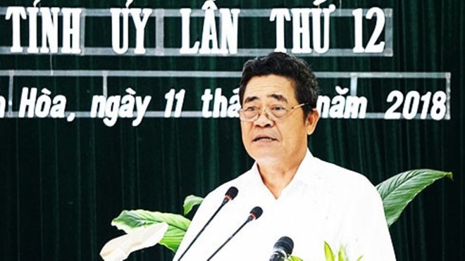 Bí thư tỉnh ủy Khánh Hòa Lê Thanh Quang