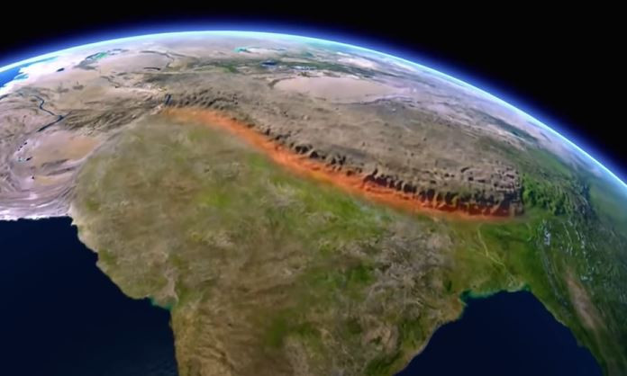 Dãy núi Himalaya được hình thành như thế nào?