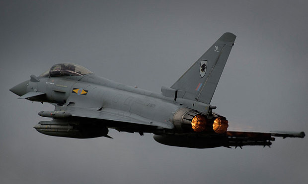 Máy bay Typhoon. (Ảnh: Telegraph)
