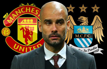 Pep Guardiola có thể đối đầu với MU ngay trong trận ra mắt Man City