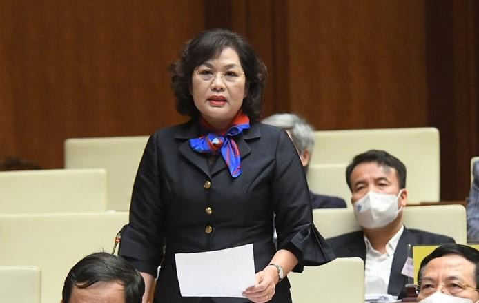 Thống đốc Ngân hàng Nhà nước Việt Nam Nguyễn Thị Hồng (ảnh Nhật Minh)